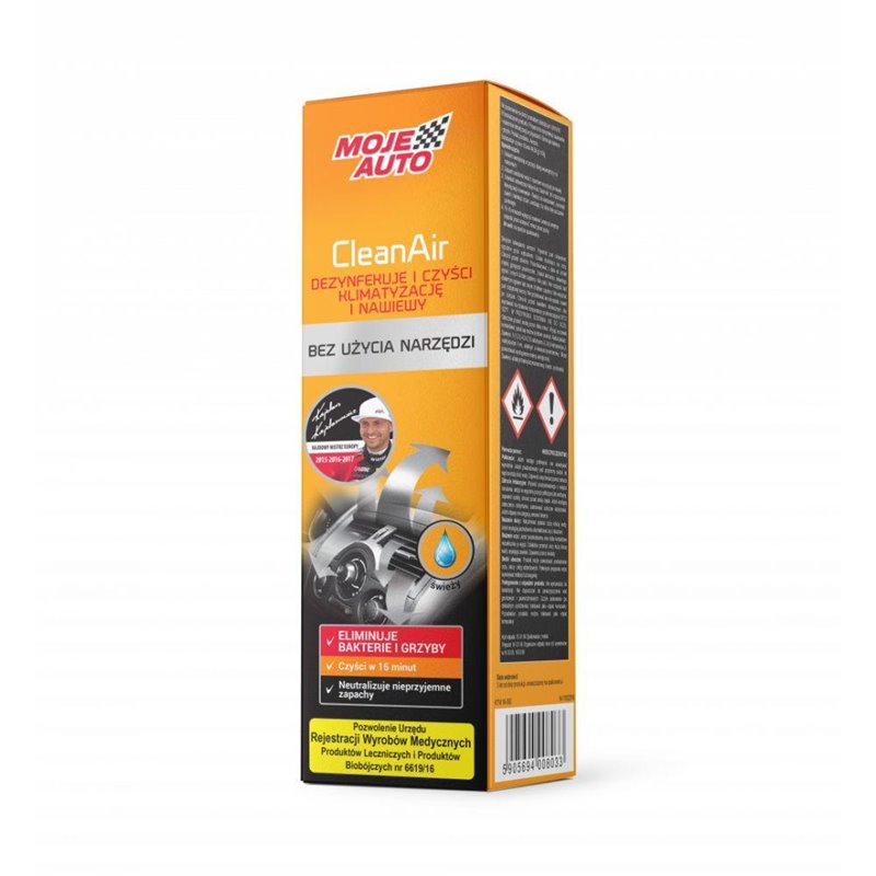 Spray pentru curatare sistem aer conditionat, Moje Auto, 150 ml