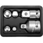 YT-10671 Set Adaptoare 3/8"Mx1/4"F, 1/4"Mx3/8"F, 3/8"Fx1/2"M, 1/2"Mx3/8"F, 3/4"Mx1/2"F, 1/2"Mx3/4"F