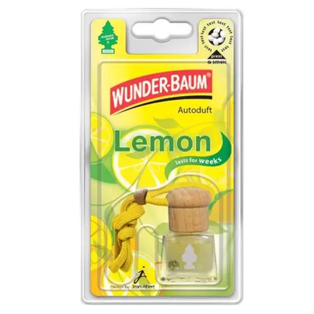 Odorizant Auto Sticluta Wunder-Baum Lemon