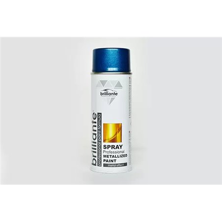 Vopsea Spray Metalizata Albastru 400 Ml Brilliante