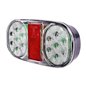 Lampa spate 160x76, 3 functii, catatdioptru LED, incolor, SA95