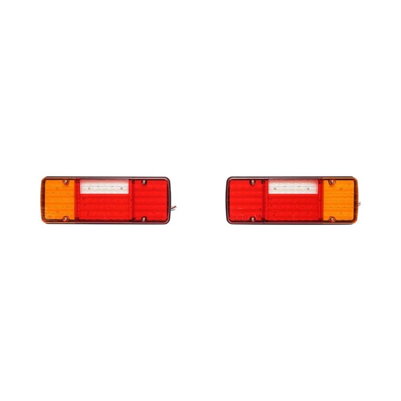 Lampa stop 330x140, 4 functii, mers inapoi, suport metalic, SET 2 buc,  92850 TruckLight