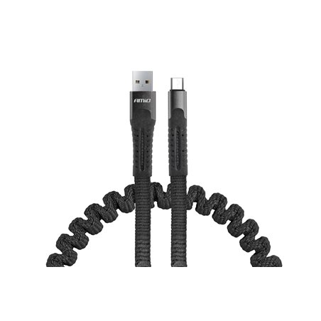 Cablu cu arc USB+microUSB 120cm FullLINK UC-12
