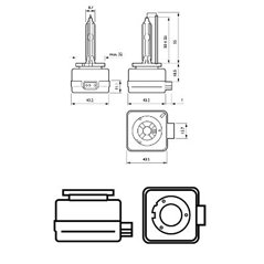 Bec far faza lunga PHILIPS 42403VIC1