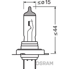 Bec far faza lunga OSRAM 62210CBB-HCB