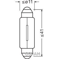 Bec lumini interioare OSRAM 6411-02B