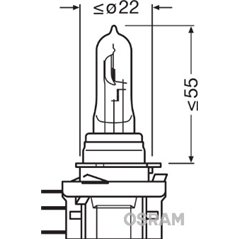 Bec far faza lunga OSRAM 64176