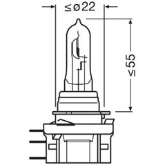 Bec far faza lunga OSRAM 64176CBN