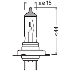 Bec far faza lunga OSRAM 64210CBN