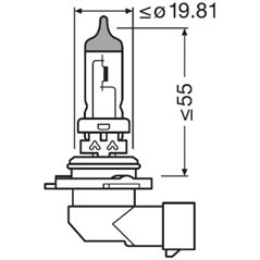 Bec far faza lunga OSRAM 9006CBN-HCB