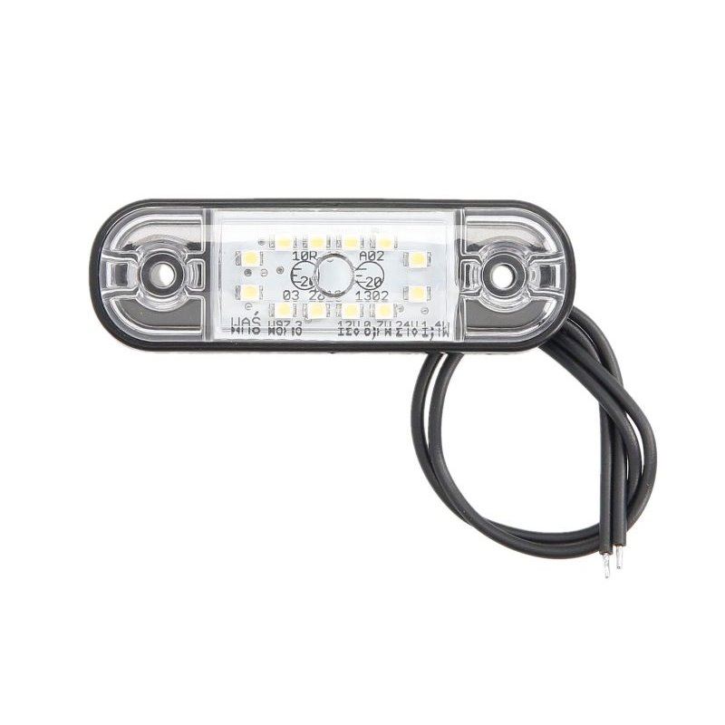 Lampa de Gabarit Stanga/Dreapta Alb, LED, 12/24V