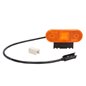 WAS Lampa de Gabarit,, cu LED-uri, portocaliu cu o balama, cablu de 0,5 m 12V/24V