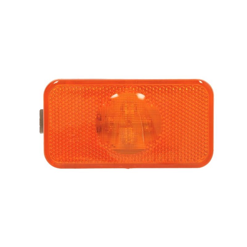 Lampa de gabarit St/Dr, portocaliu, LED, inaltime 54mm latime 102mm, in relief, 24V compat.: VOLVO FH, FH12, FH16, FL10, FL12, F