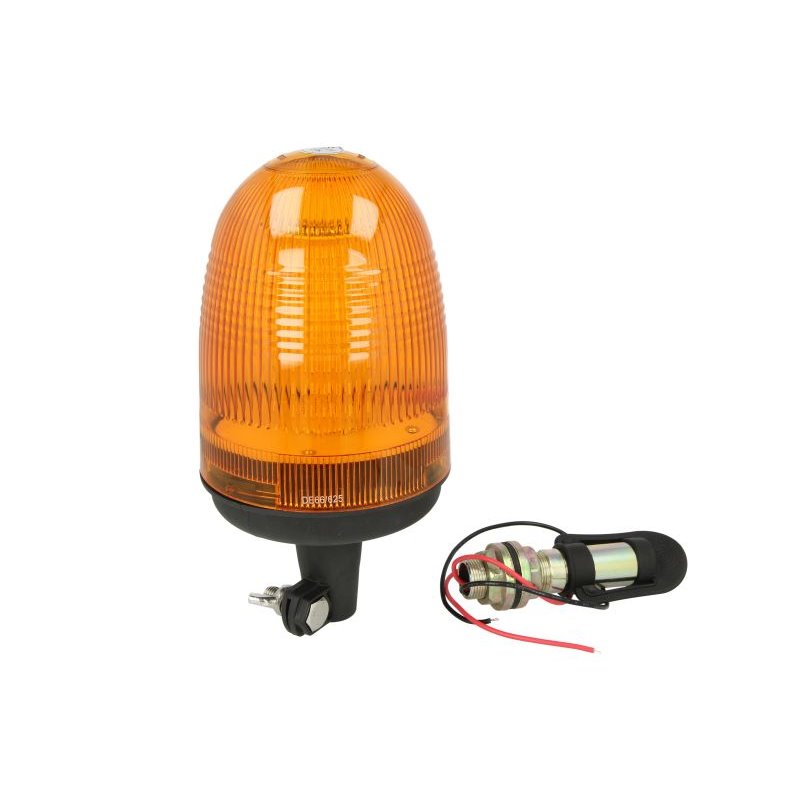 Girofar (portocaliu, 12/24V, LED, tubular cap, cu R65 approval)