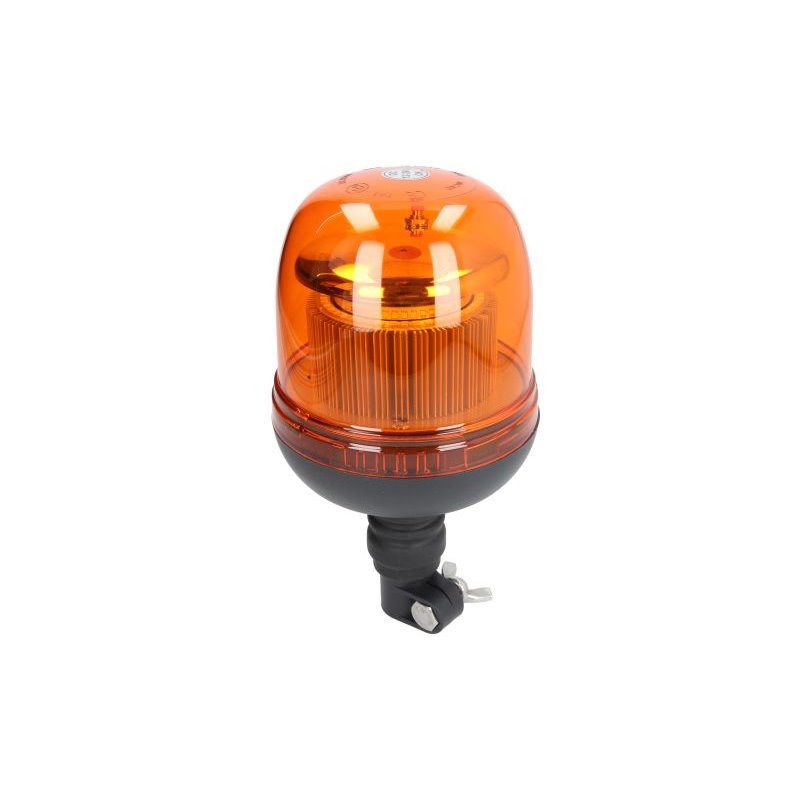 Girofar (portocaliu, 12/24V, LED, tubular cap, Functii: 3)