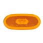 Lampa de gabarit St/Dr, portocaliu, inaltime 46,7mm latime 106,3mm adancime 50,9mm, in relief (oval cu reflector HOR 59 cu bulb 
