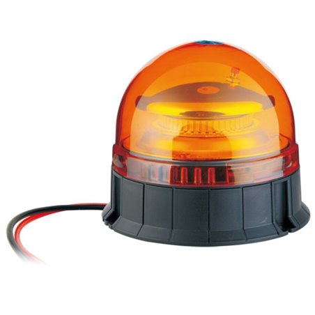 Girofar (portocaliu, 12/24V, LED, 3-Point fitting, Functii: 3)