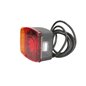 WAS Lampa spate dreptunghiulare L / R LED 12/24V cu pastaie. Tabl. registru.