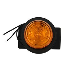 Lampa de Gabarit Stanga/Dreapta Forma: Rotund, Portocaliu, LED, cablu 400, 12/24V