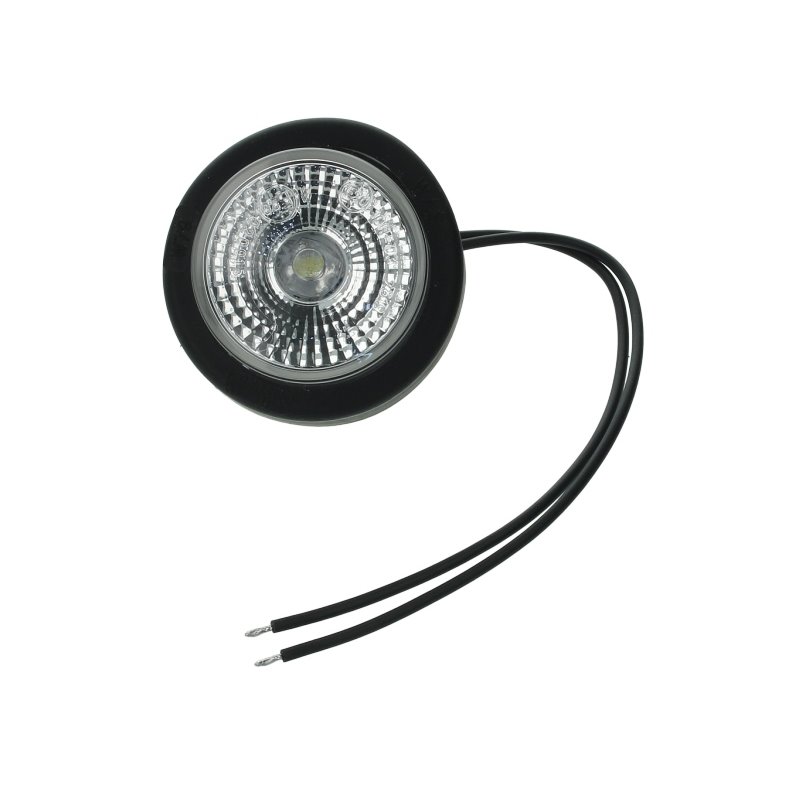 Lampa de Gabarit Stanga/Dreapta Forma: Rotund, Alb, LED, 12/24V