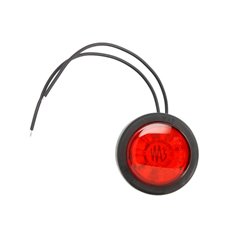 Lampa de Gabarit Stanga/Dreapta Forma: Rotund, Rosu, LED, 12/24V