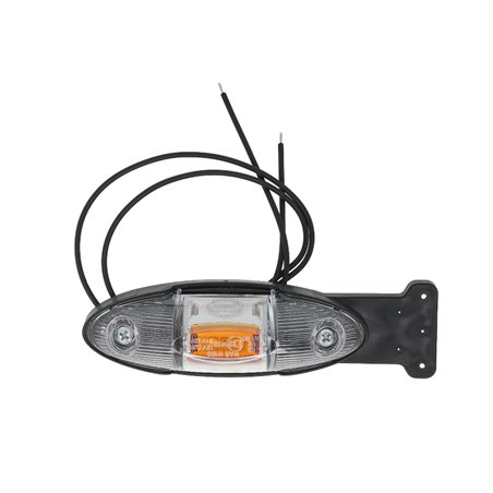 Lampa de Gabarit Stanga Portocaliu/Rosu/Alb, LED, 12/24V (with a hinge)