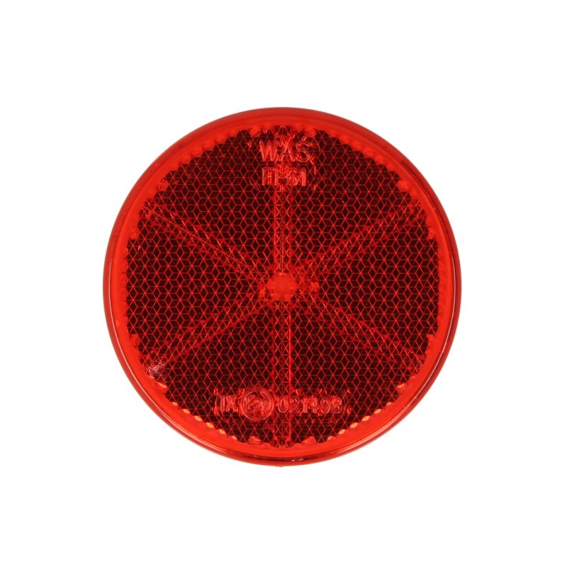 Reflector (Rosu, Self-adhesive, diametru: 61mm)