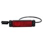 Lampa de Gabarit Stanga/Dreapta Forma: Dreptunghiular, Rosu, LED, cablu 500, 12/24V (conector: JAEGER)