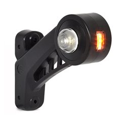 Lampa de Gabarit Stanga Portocaliu/Rosu/Alb, LED, cablu 280, pe brat mediu-lung, 12/24V