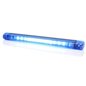 Girofar (Albastru, 12/24V, LED, horizontal fixing, Numar de Functii: 1, 0.3m cablu 237x20mm directional montare pe suprafata ver