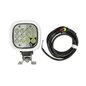 Lampa de lucru (LED, 12/24V, 55W, 7000lm, numar elemente LED: 12, lungime: 110mm, inaltime: 110mm, adancime: 85,3mm, cu conector