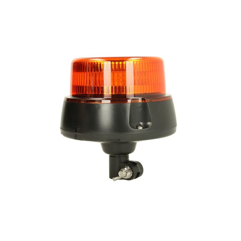 Girofar (Portocaliu, 12/24V, LED, tubular cap, Numar de Functii: 1, double flash 1 functie Portocaliu shade)