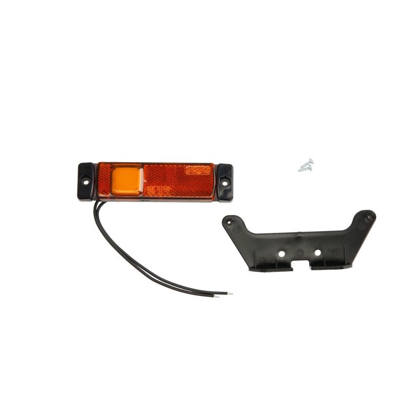 Lampa de Gabarit Stanga/Dreapta Portocaliu, LED, Inaltime: 32mm latime: 130mm Adancime: 12,5mm, cablu 210, 12/24V (Tip: neon, SL