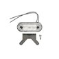 Lampa de Gabarit Stanga/Dreapta Alb, LED, Inaltime: 41mm latime: 115mm Adancime: 20mm, cablu 220, 12/24V