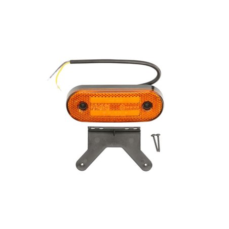 Lampa de Gabarit Stanga/Dreapta Portocaliu, LED, Inaltime: 41mm latime: 115mm Adancime: 20mm, cablu 220, 12/24V (with function o