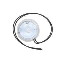 Elemente Lampi de Gabarit (insert, 12/24V, green light Alb Dispersor cu Fir, Lungime cablu: 5m)