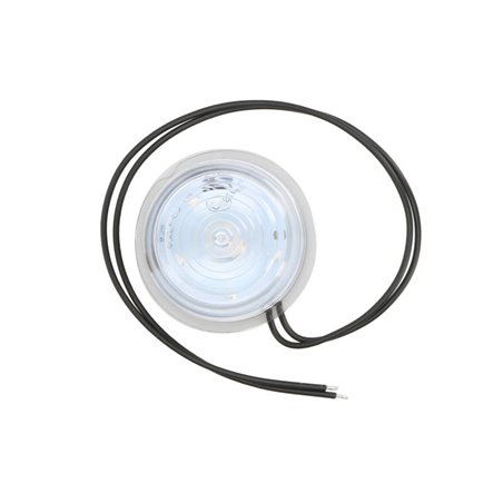 Elemente Lampi de Gabarit (insert, 12/24V, green light Alb Dispersor cu Fir, Lungime cablu: 5m)