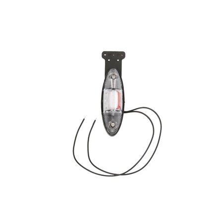 Lampa de Gabarit Stanga Rosu/Alb, LED, cablu 360, 12/24V