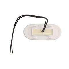 Lampa de Gabarit Stanga/Dreapta Alb, LED, Inaltime: 46,5mm latime: 106,5mm Adancime: 21,8mm, embossed, cablu 220, 12/24V