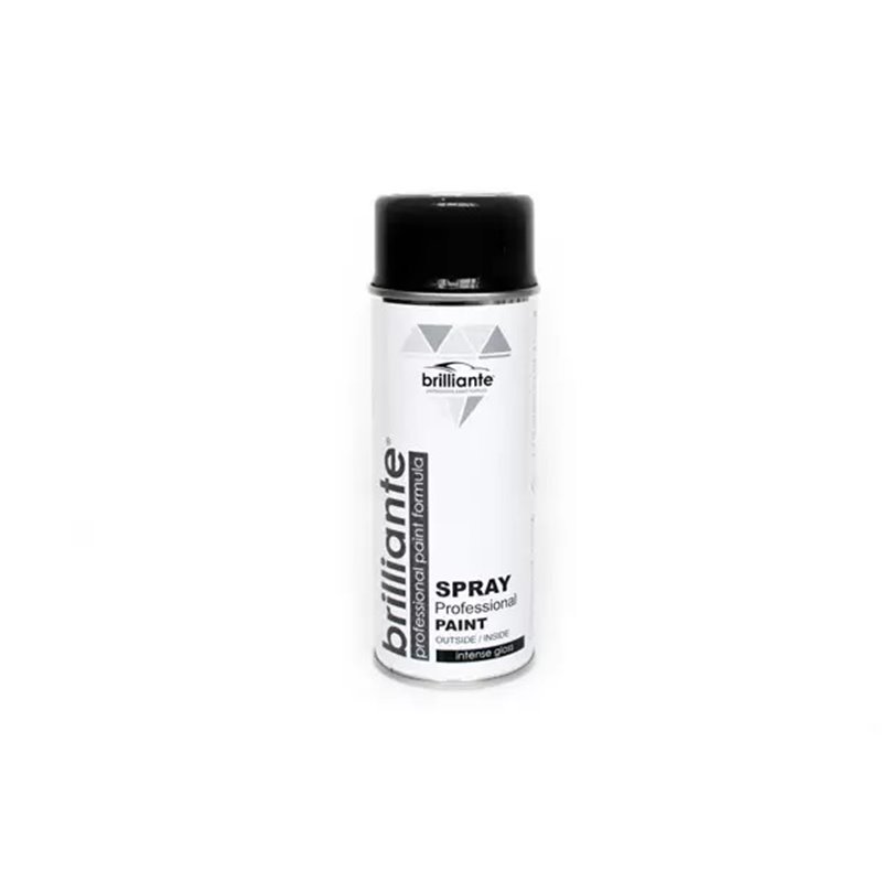 Vopsea Spray Negru Trafic Lucios (Ral 9017) 400Ml Brilliante