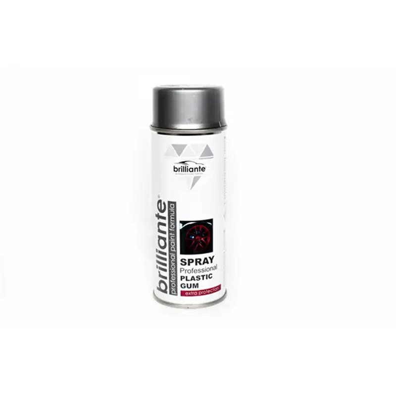 Vopsea Spray Cauciucata (Argintiu) 400Ml Brilliante