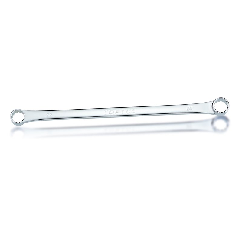 Cheie inelara, cu doua capete, fixa, extra lung, dimensiune: 10, 8 mm, lungime: 230mm - TOPTUL AAAP0810