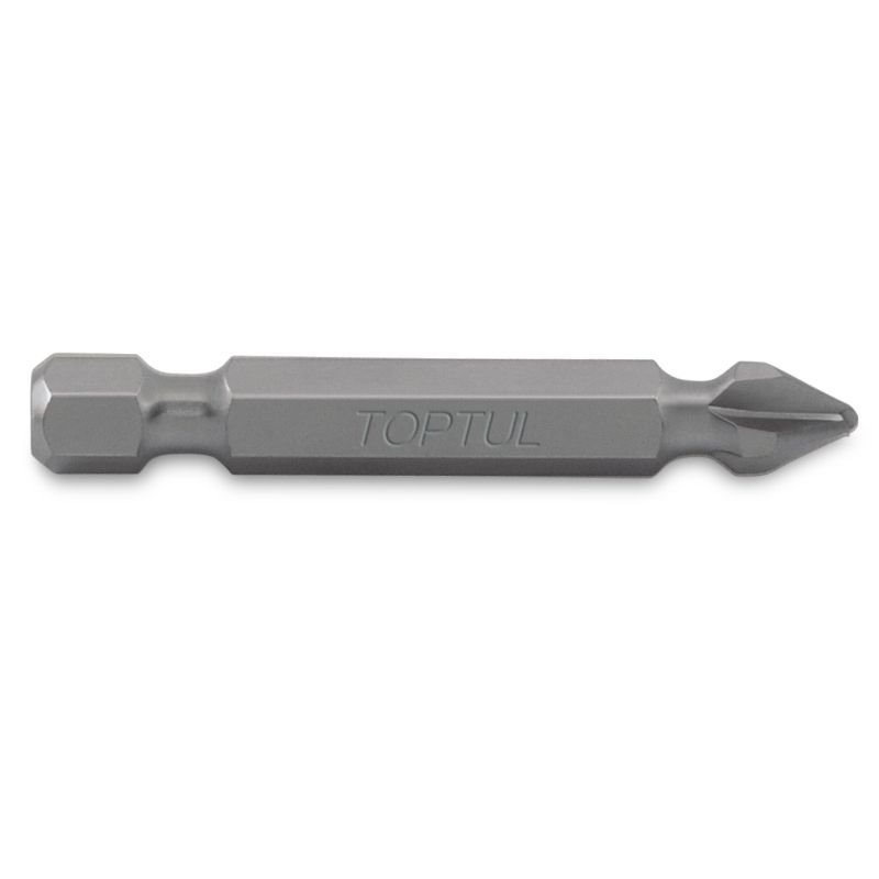 Bit HEX/Phillips, marime: PH2, marime (inch): 1/4", scurt, lungime: 50 mm, pentru aprofundare - TOPTUL FWAA0802G