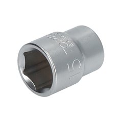 Tubulara Toptul: 1/2" Hexagonal - 9 mm, lungime 38 mm