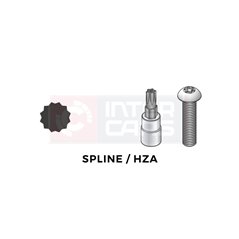 Tubulara Toptul: 1/2" SPLINE/XZN -, lungime 55 mm