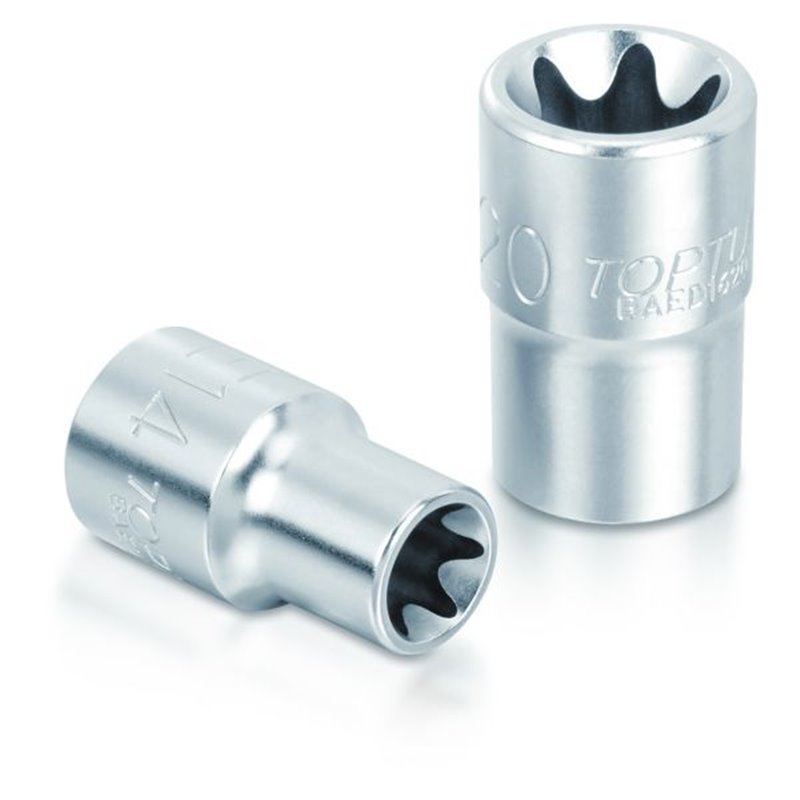 Tubulara: 3/8" E-TORX, lungime 28 mm - TOPTUL BAED1214