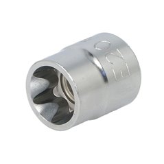 Tubulara Toptul: 3/8" E-TORX -, lungime 28 mm