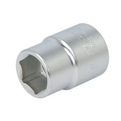 Tubulara Toptul: 3/4" Hexagonal - 22 mm, lungime 50 mm