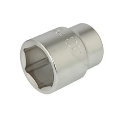 Tubulara Toptul: 3/4" Hexagonal - 33 mm, lungime 56 mm