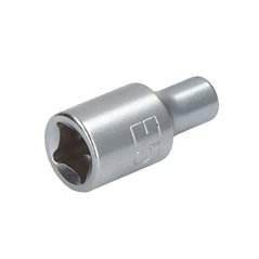 Tubulara Toptul: 1/4" E-TORX -, lungime 25 mm